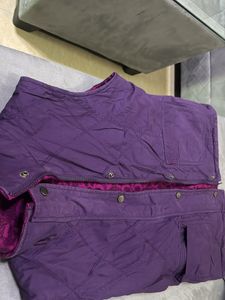 Purple Reversible Vest