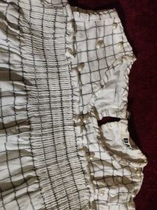 Checked Casual Top