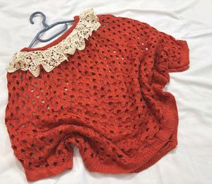 🎁Boho Crochet Top with Lace O