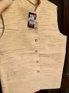 Men's Khadi Nehru Jacket