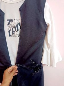 Top With Jacket &amp; Trouser Set