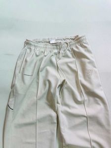 Casual white Track Pants
