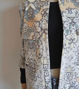 Zara Patterned Blazer / Coat