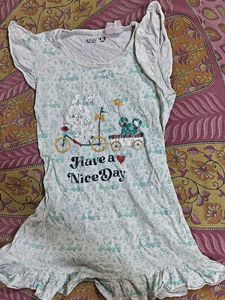 Cute Rabbit Print Dress