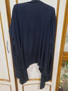 Navy Black Cardigan with Sparkles