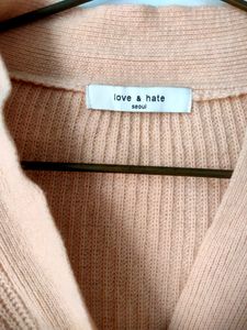 Peach Cardigan 🌸