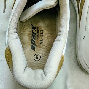 Sparx White Gold Shoes