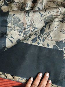 Elegant Floral Print Saree