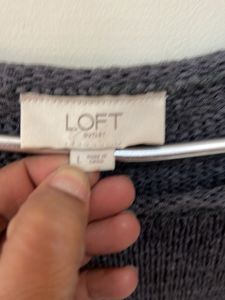 Cozy Gray Knit Sweater