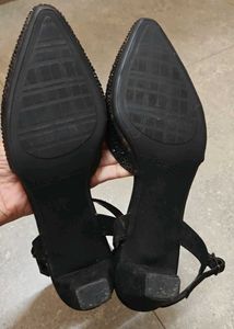 Original Adelle Sparkly Black Heels