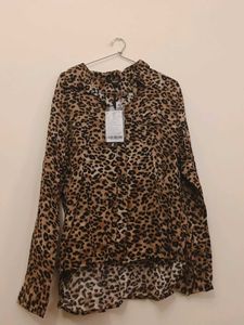 Roadster Leopard Print Top