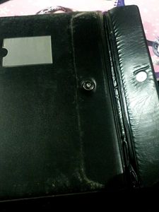 Vintage Black Portfolio Folder