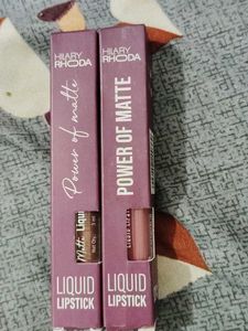 Hilary Rhoda Power of Matte liquid lipstick