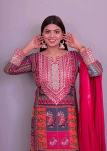 MOST DEMANDING AND BEAUTIFUL SHARARA WITH DUPATTA
