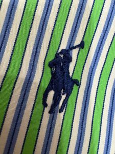 Authentic Ralph Lauren Striped Button-Down Shirt