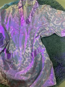 Vintage Floral Robe