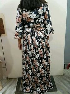 Floral Print Maxi Dress