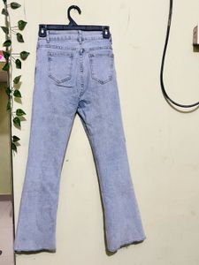 Light Wash Flare Jeans