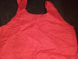 RED CHIKANKARI Suit Set