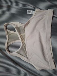 White Sports Bra