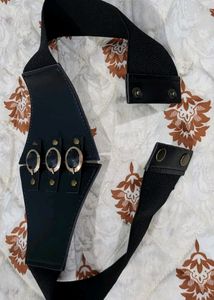 Stylish Black Sleek Formal &amp; Casual Waist Belt