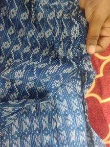 💥Blue Embroidered Top
