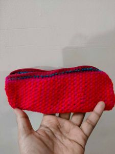 Handmade Knitted Pouch