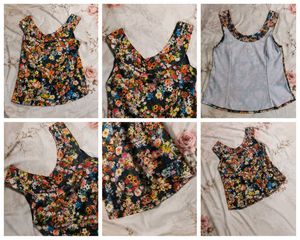 🌸 Premium Floral Print Sleeveless Top🌸