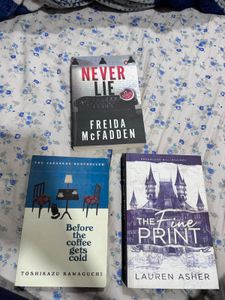 3 Popular Fiction Books Collection