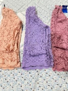 completely new set of 3 Lace Blouse Se