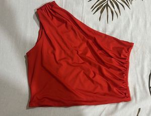 H&M DATE PERFECT One-Shoulder Sleveless Top