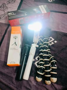 4 In 1 Selfie Stick  With Remote Control
