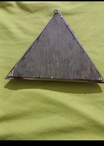 Unique Wooden Triangle Key Holder