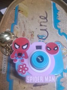 Spider-Man Camera Keychain