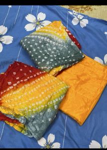 Vibrant Bandhani Dress Material