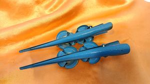 Blue Rose Hair Clip