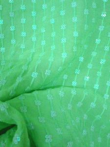 Sparkling Lime Green Kurta  sleeve attach
