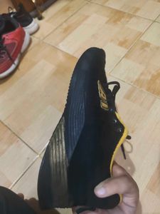 Black &amp; Yellow Casual Sneakers