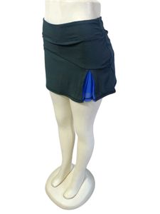 Athletic Skirt with Blue Accent Stretchy Sz 30-32