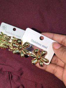 Set of 3 Pairs Earrings