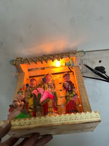 Decorative Ram Sita ji with Light