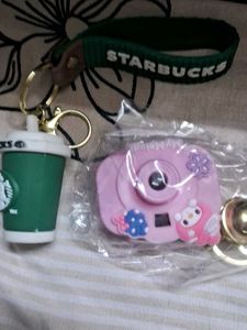 Starbucks &amp; My Melody Keychains
