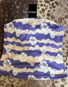 Shein Floral Tube Top