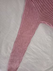 Very Stylish Pink Sweater Top..