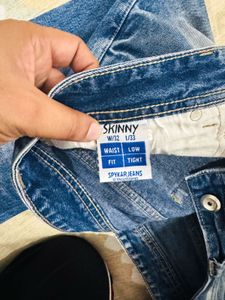 SPYKAR Distressed Blue Denim Jeans