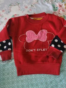 Red Minnie Mouse Tracksuit
