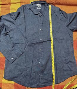 Next Men's Regular Fit Marl Yarn Shirt