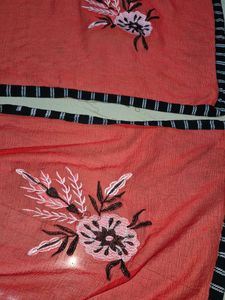 NEW Red Pant and Dupatta combo.