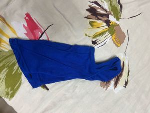 Royal Blue Corset Top