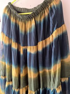 Bohemian Tiered Maxi Skirt